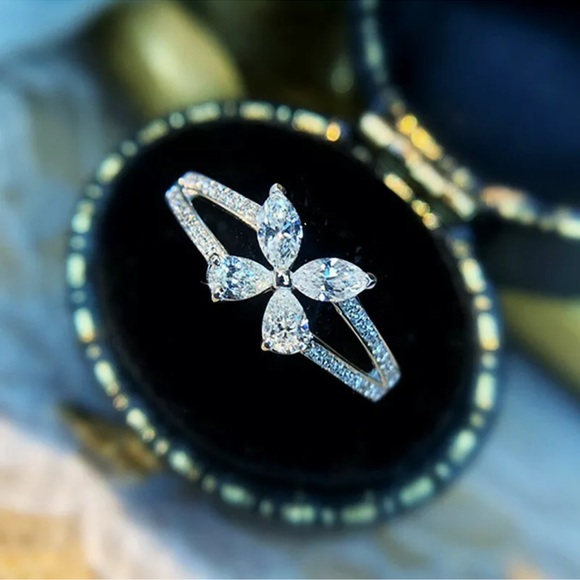 Jewelry - For Girls Jewelry 925 Silver Rings Pretty Cubic Zirconia Party Rings